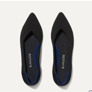 Rothy’s Black - The Point Size W 8.5